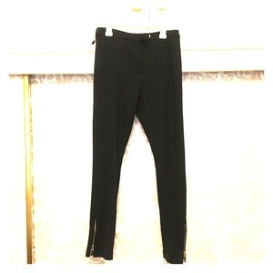 topshop black high waisted pants